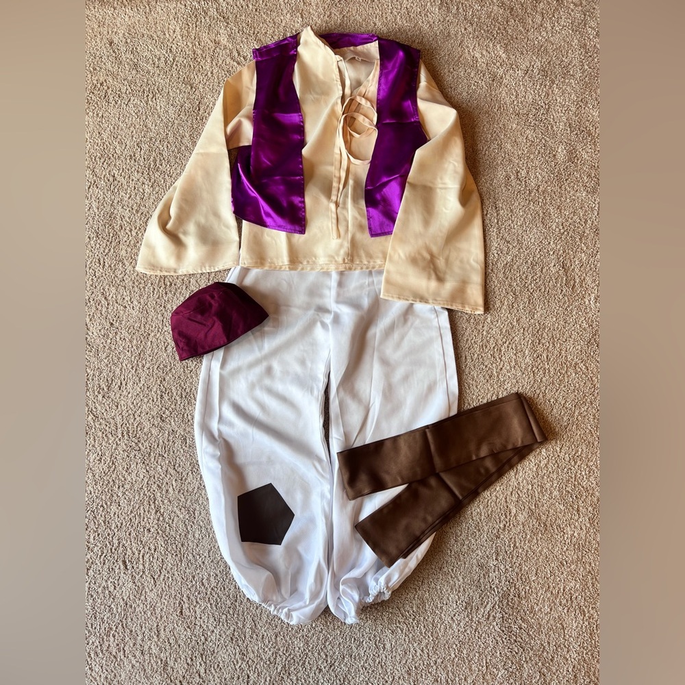 Men’s Aladdin Costume Small EUC